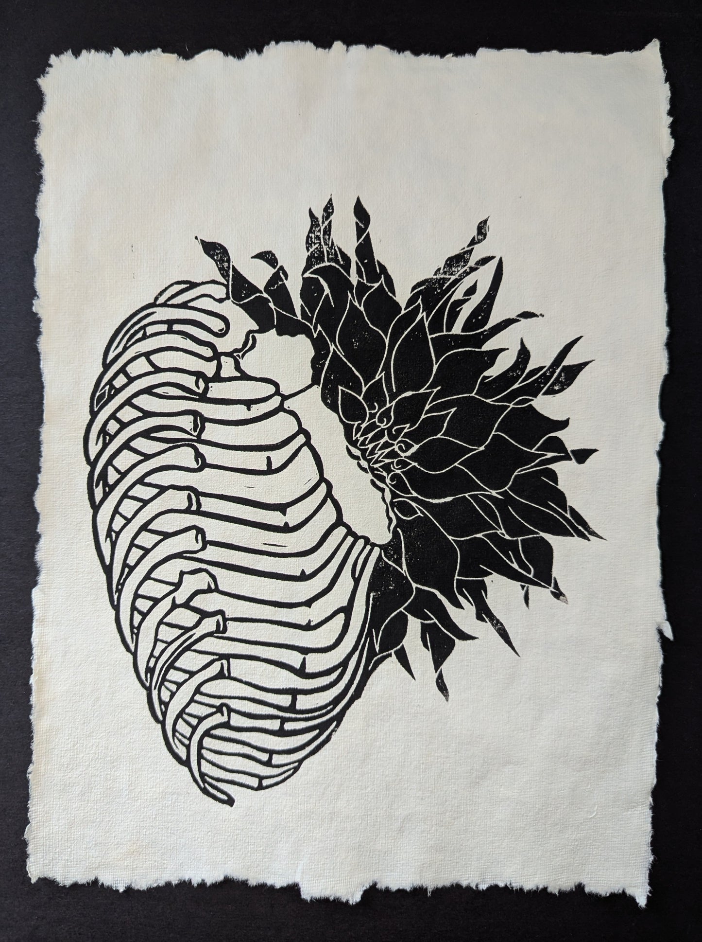 Lino Print | Fresh Start