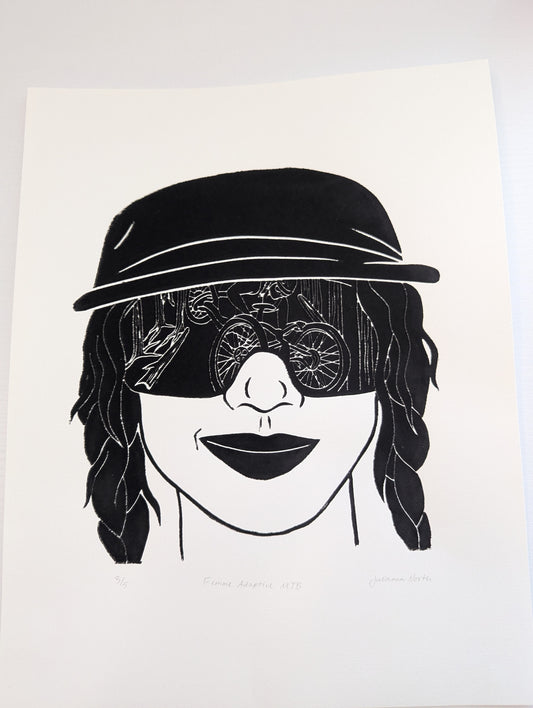 Lino Print | Femme Adaptive MTB