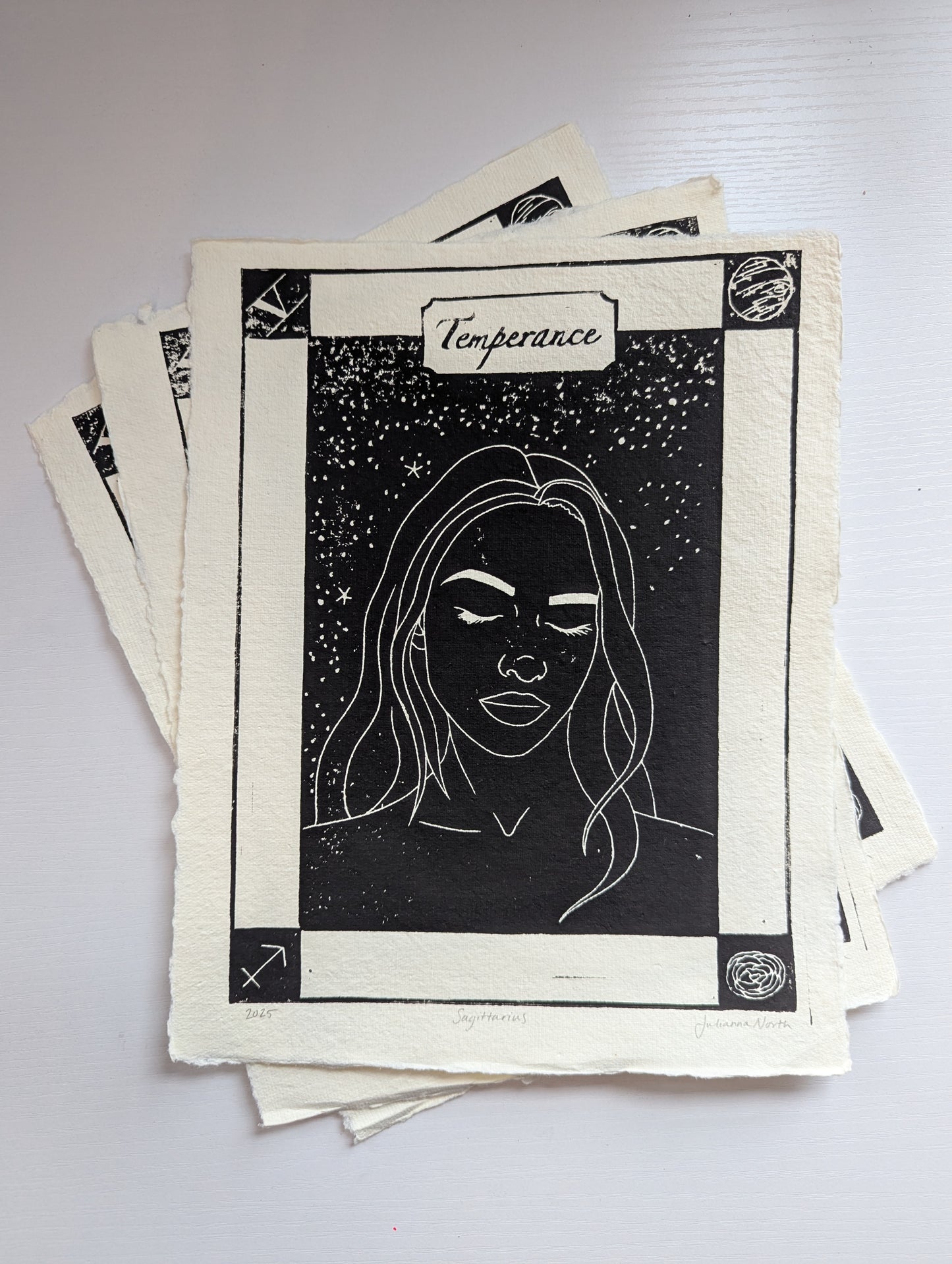 Lino Print | Temperance