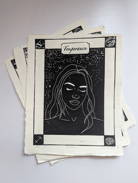 Lino Print | Temperance
